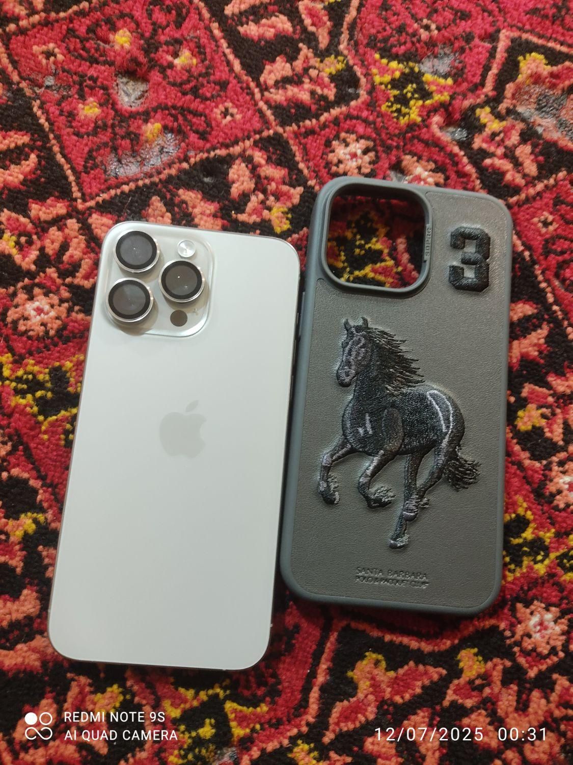 اپل iPhone 15 Pro Max با حافظهٔ ۲۵۶ گیگابایت|موبایل|ورامین, |دیوار
