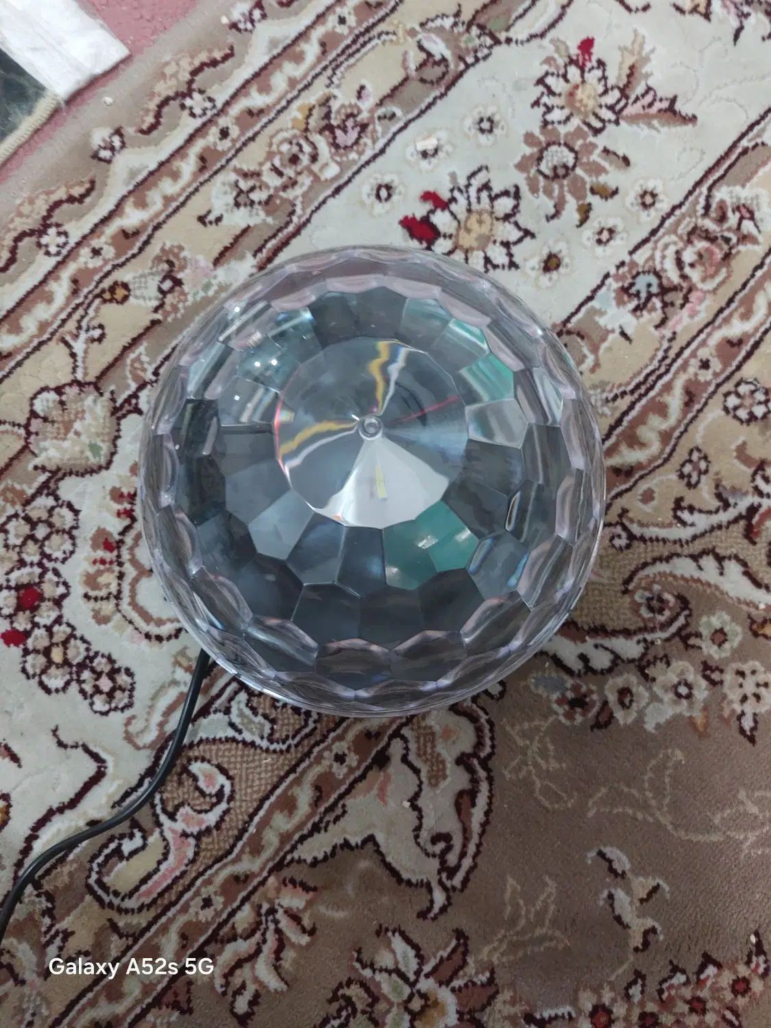 گوی رقس نور رومیزی با اسپیکر وکنترل|ریسه و چراغ تزئینی|اصفهان, پروین|دیوار