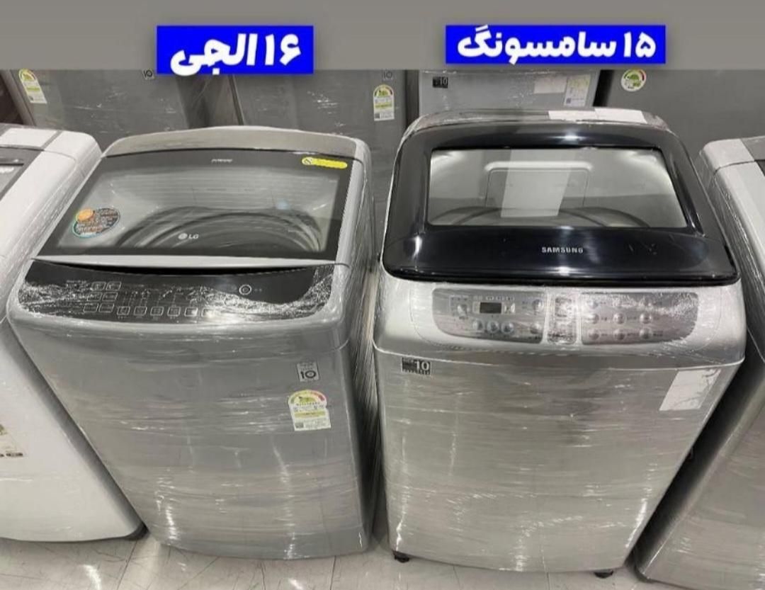 ماشین لباسشویی و پتوشوی الجی تمام اتومات خشکن دار|ماشین لباسشویی و خشک‌کن لباس|یزد, |دیوار