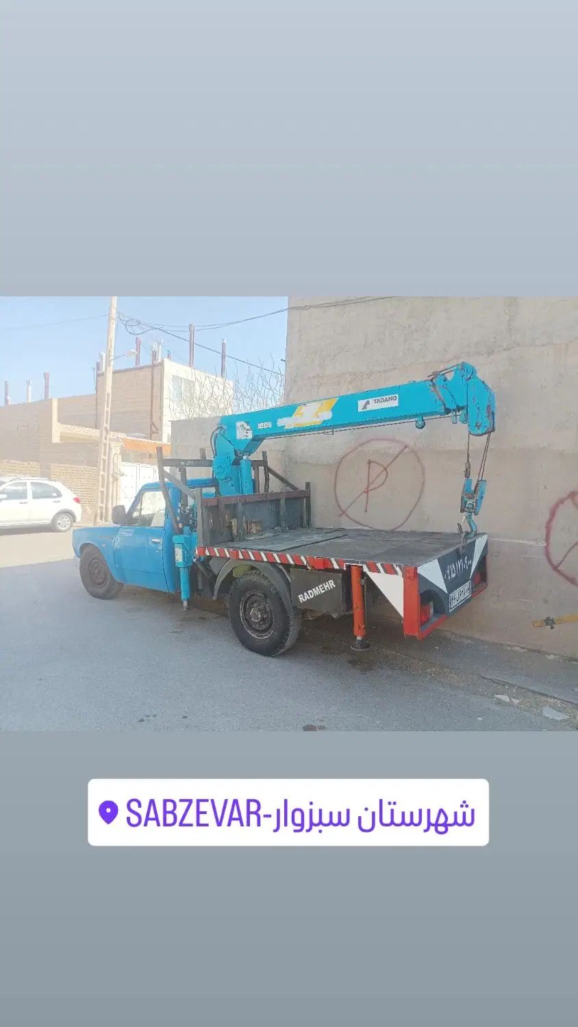 جرثقیل 2 تن نیسانی|خودرو سنگین|تهران, اتابک|دیوار