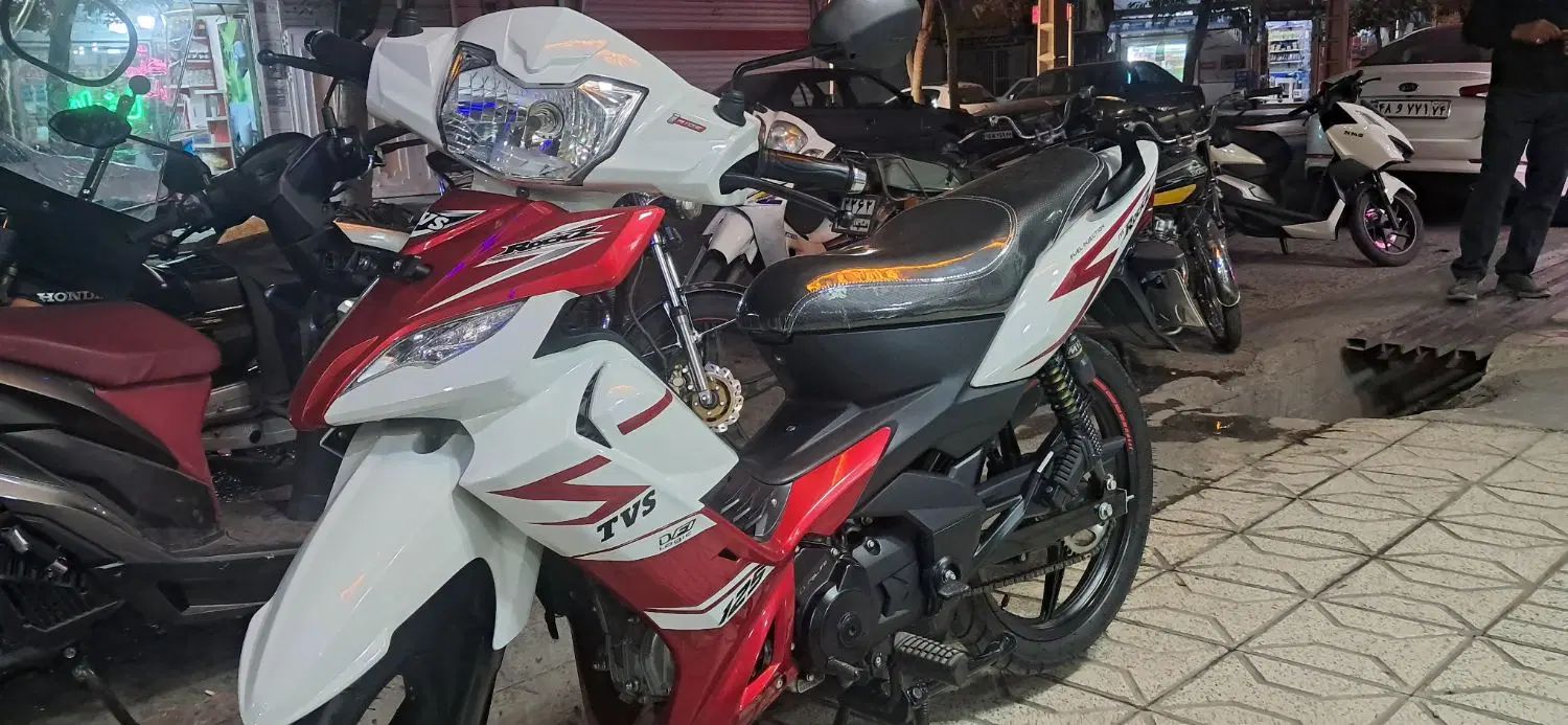 موتور TVS مدل ۱۴۰۴|موتورسیکلت|مشهد, عبادی|دیوار