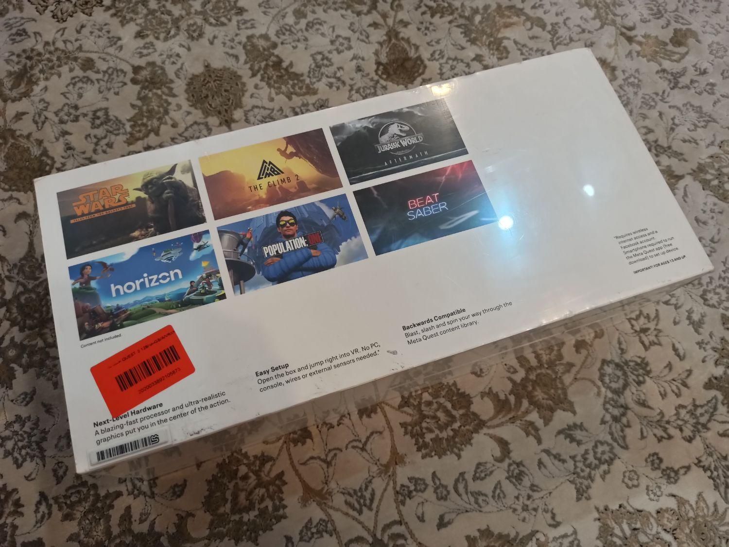 عینک واقعیت مجازی Meta quest 2 128g|کنسول، بازی ویدئویی و آنلاین|تهران, نیرو هوایی|دیوار