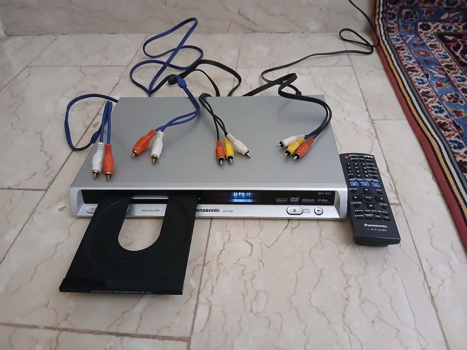 پخش کننده دی وی دی با تجهیزات کامل|پخش‌کننده DVD و ویدیو|تهران, هروی|دیوار