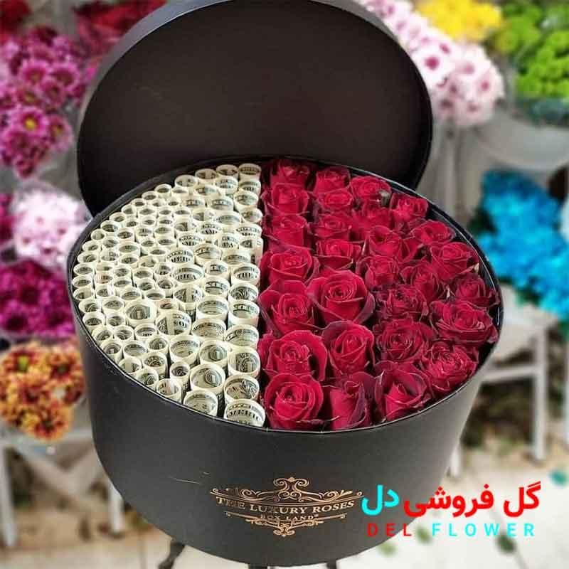 گل روبانی باکس جعبه پول|گل مصنوعی|زنجان, |دیوار