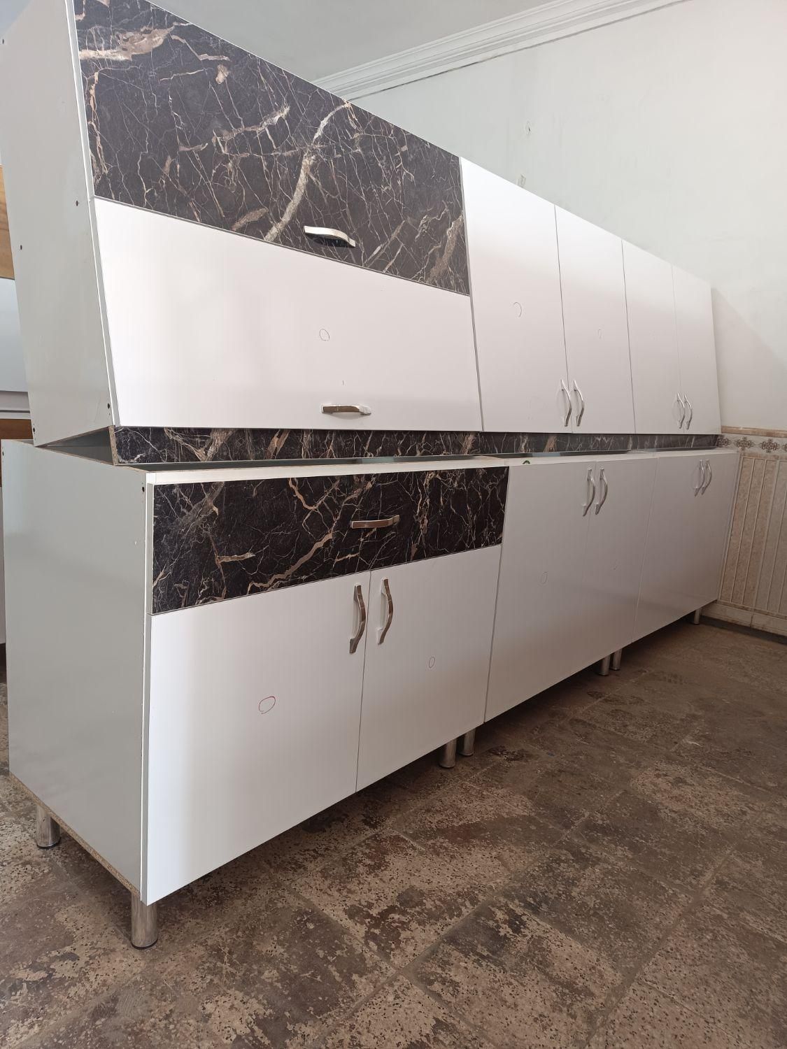 کابینت آشپزخانه 6 متر آماده نصب MDF و( ملامینه)|مصالح و تجهیزات ساختمان|مشهد, ثامن|دیوار