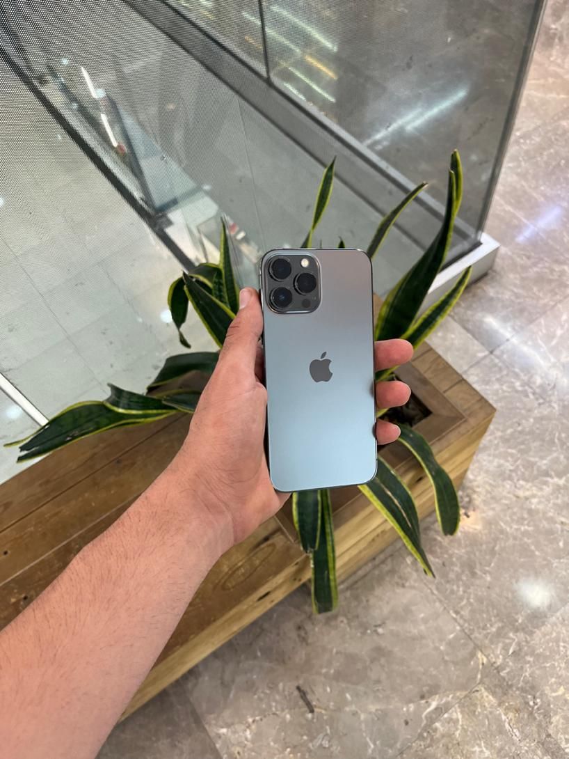 iphone 13 pro max 256 لازرورق|موبایل|کرج, درختی|دیوار