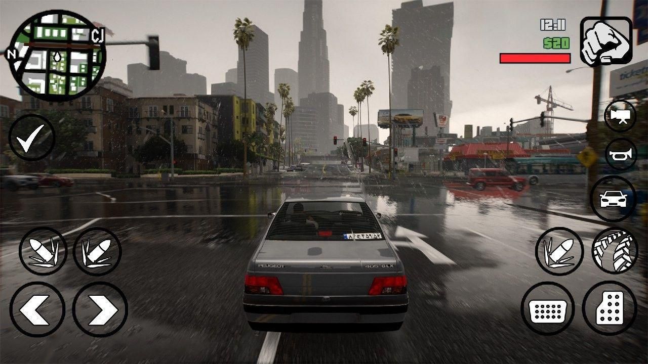 بازی gta v موبایل فارسی اندروید|کنسول، بازی ویدئویی و آنلاین|تبریز, |دیوار
