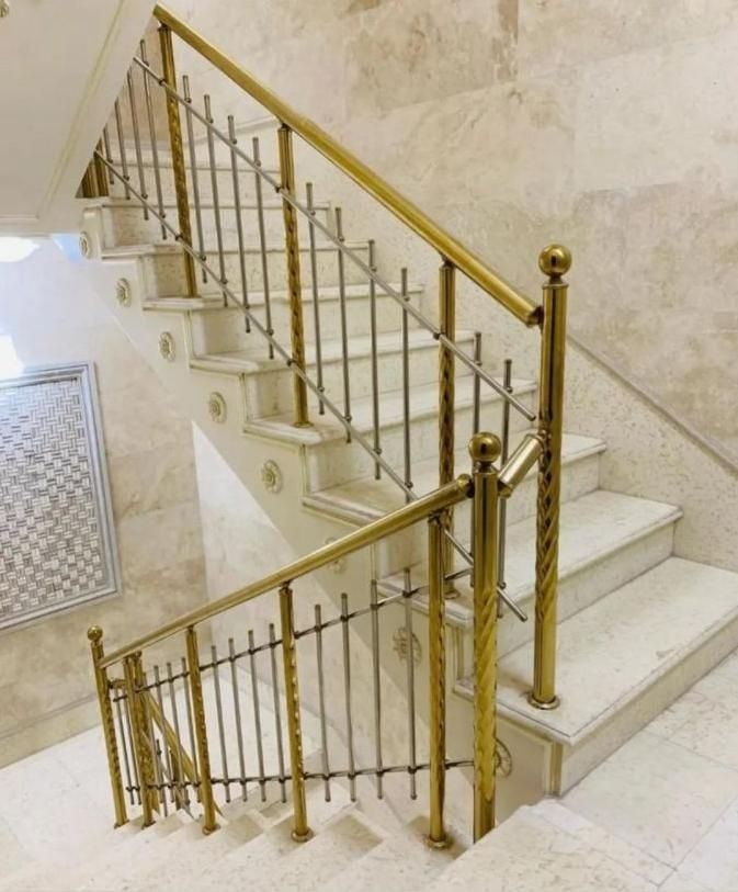 نرده استیل آهنی چوبی شیشه راه پله بالکن حفاظ پنجره|خدمات پیشه و مهارت|کرمانشاه, |دیوار