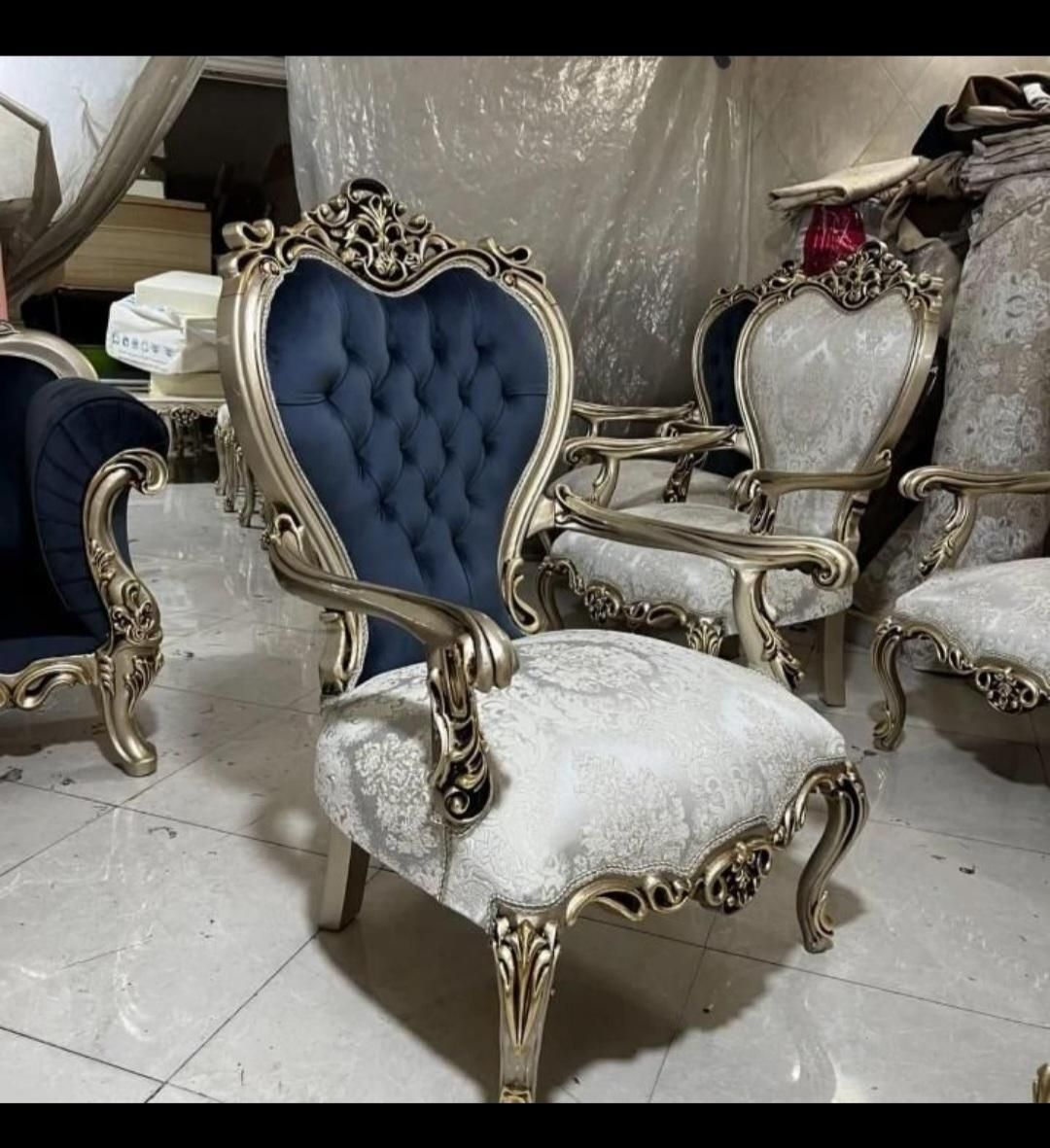 مبل کلاسیک مدل افسون ( نقد و اقساط)|مبلمان خانگی و میز عسلی|قرچک, پویینک|دیوار