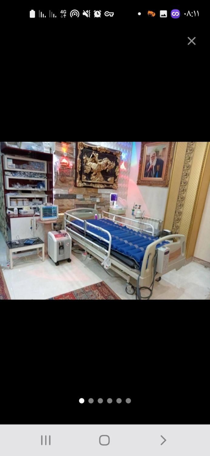 اجاره*تخت بیمارستانی برقی فول*تشک مواج مانیتورicu|آرایشی، بهداشتی، درمانی|تهران, پیروزی|دیوار
