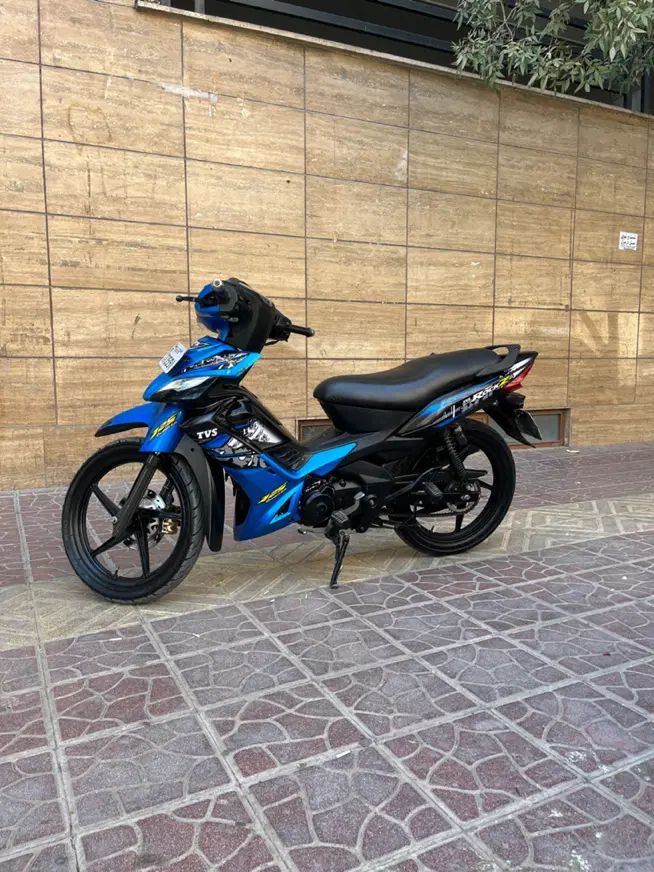 Tvs راکز مدل ۹۵|موتورسیکلت|تهران, شهرک شریعتی|دیوار