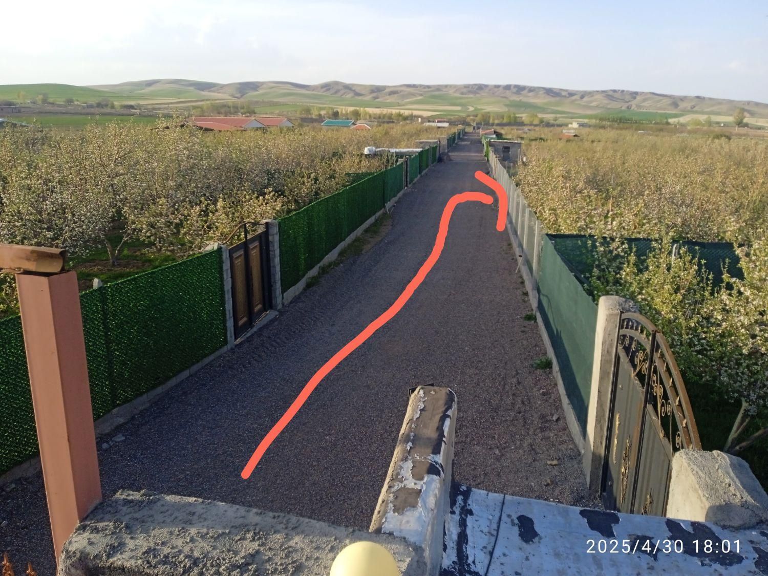 باغ با مجوز باغ و برق و آب سند شش دانگ|فروش خانه و ویلا|بستان آباد, |دیوار