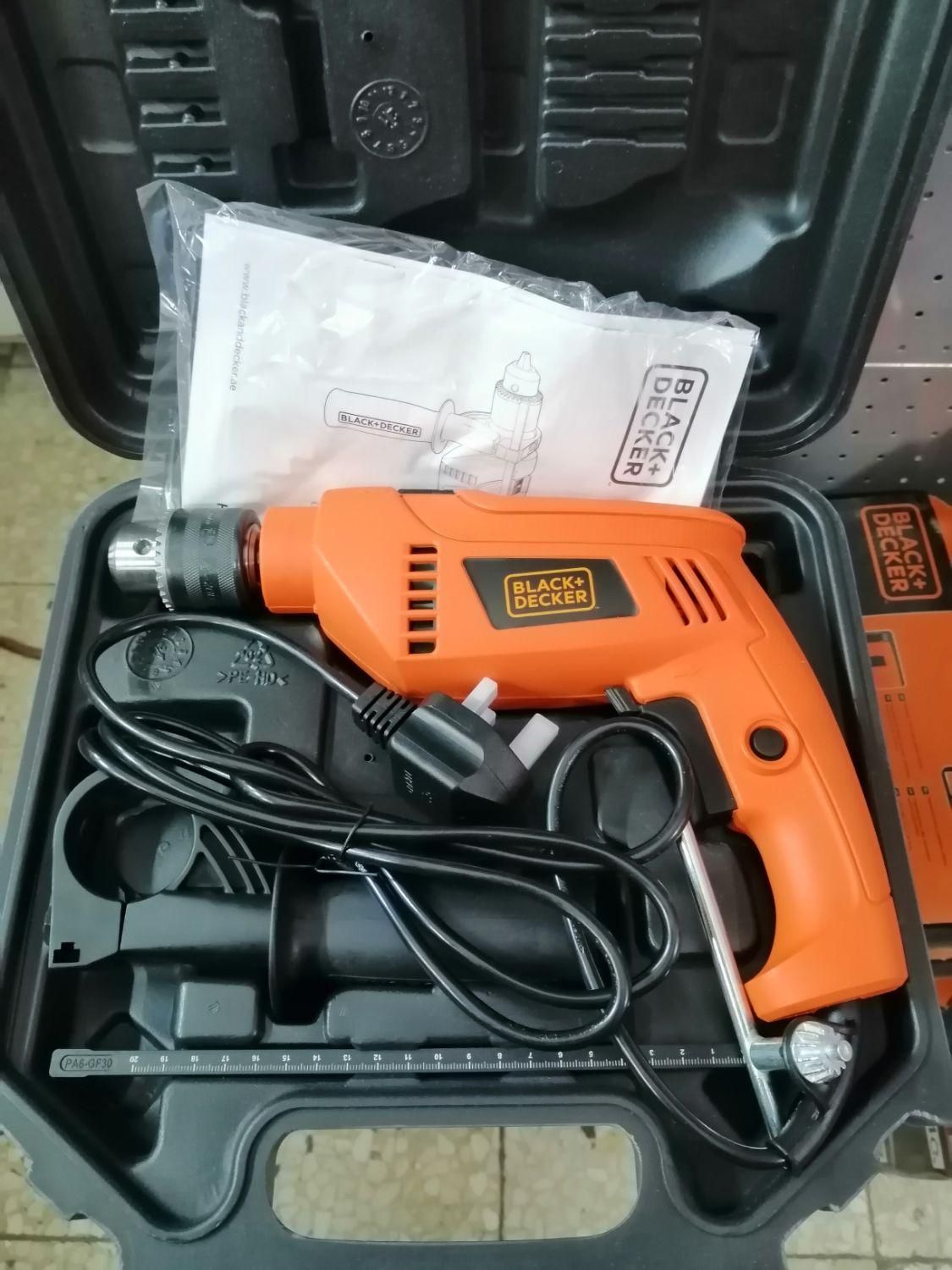 دریل چکشی 13 میل بلک انددکر اصلی|ابزارآلات|اصفهان, کشاورزی|دیوار