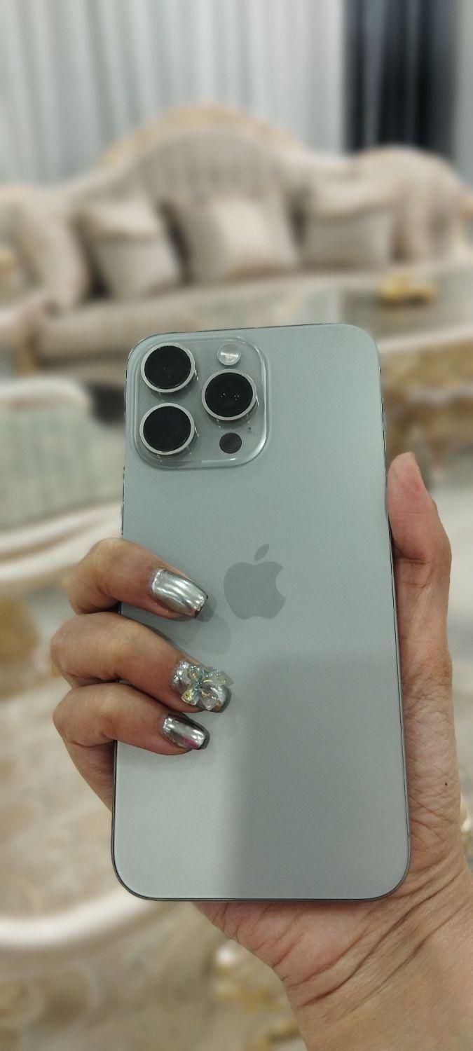 اپل iPhone 15 Pro Max با حافظهٔ ۲۵۶ گیگابایت|موبایل|پاکدشت, |دیوار