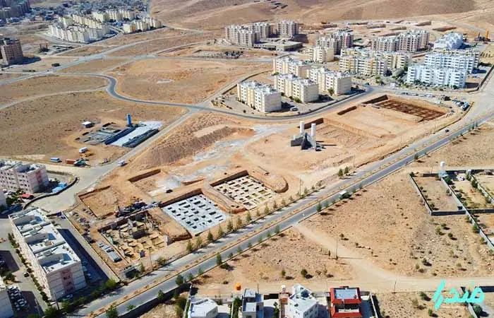 ۲۸۰ متر زمین ارتش با قیمت فوق العاده فازدو صدرا|فروش زمین و ملک کلنگی|صدرا-فارس, فاز ۲|دیوار