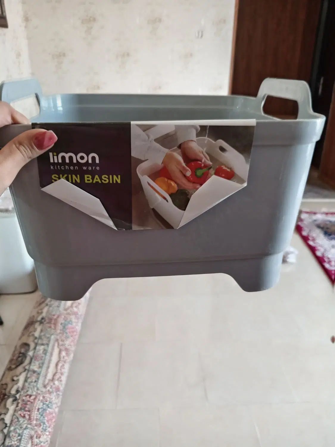 لگن سینک و سبزی خشک کن لیمون|ظروف نگهدارنده، پلاستیکی، یک‌بارمصرف|مشهد, الهیه|دیوار