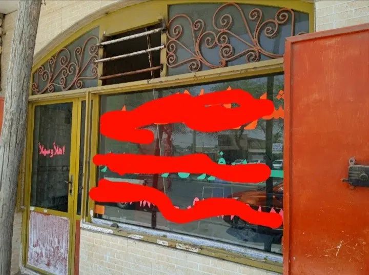 دَر و پنجره و کرکره اهنی مغازه کاملا سالم|مصالح و تجهیزات ساختمان|آبادان, |دیوار