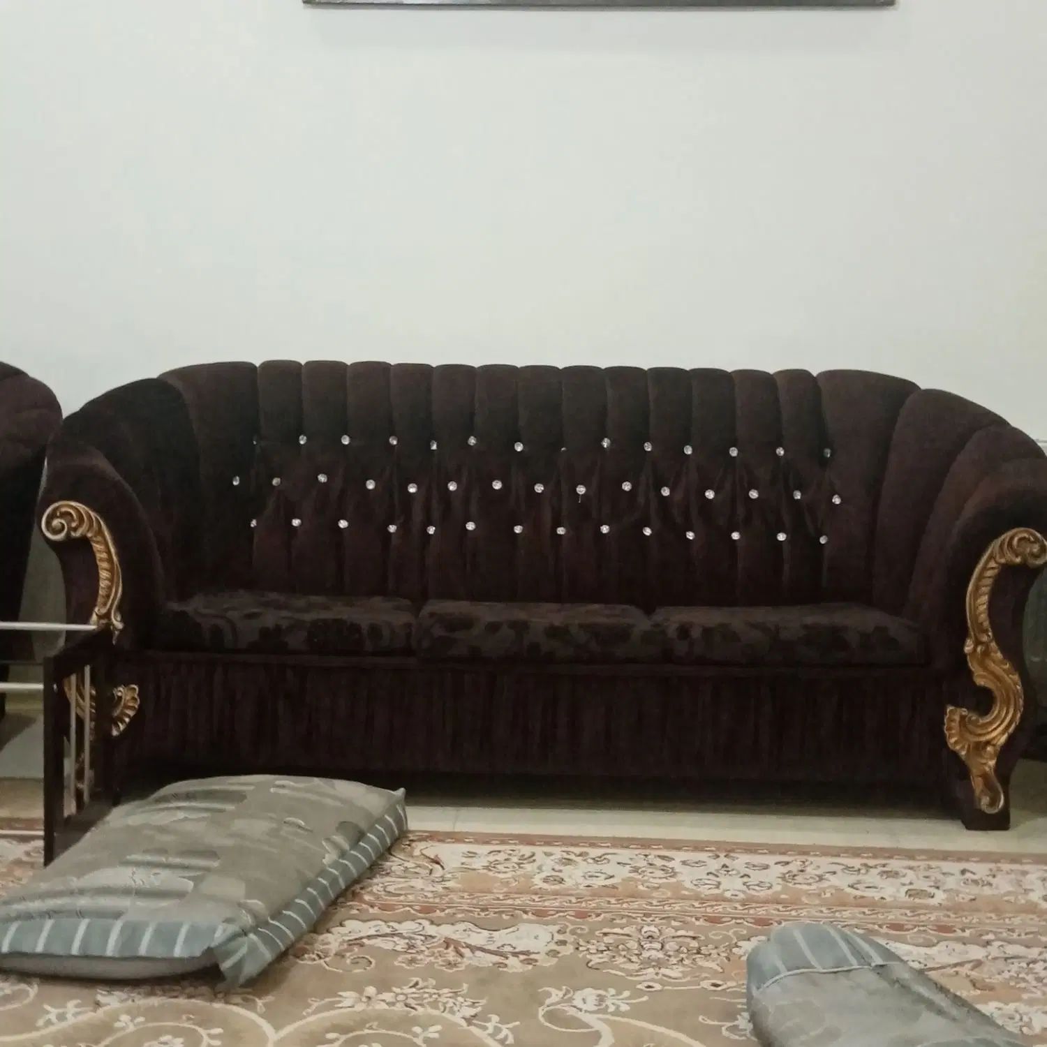 مبل هفت نفره دست دوم|مبلمان خانگی و میز عسلی|مشهد, فاطمیه|دیوار