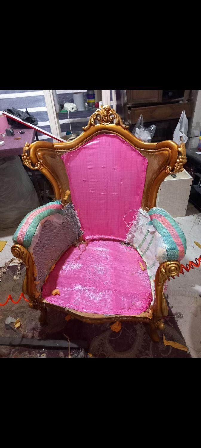 تعمیرات مبل راحتی و سلطنتی|خدمات پیشه و مهارت|زنجان, |دیوار