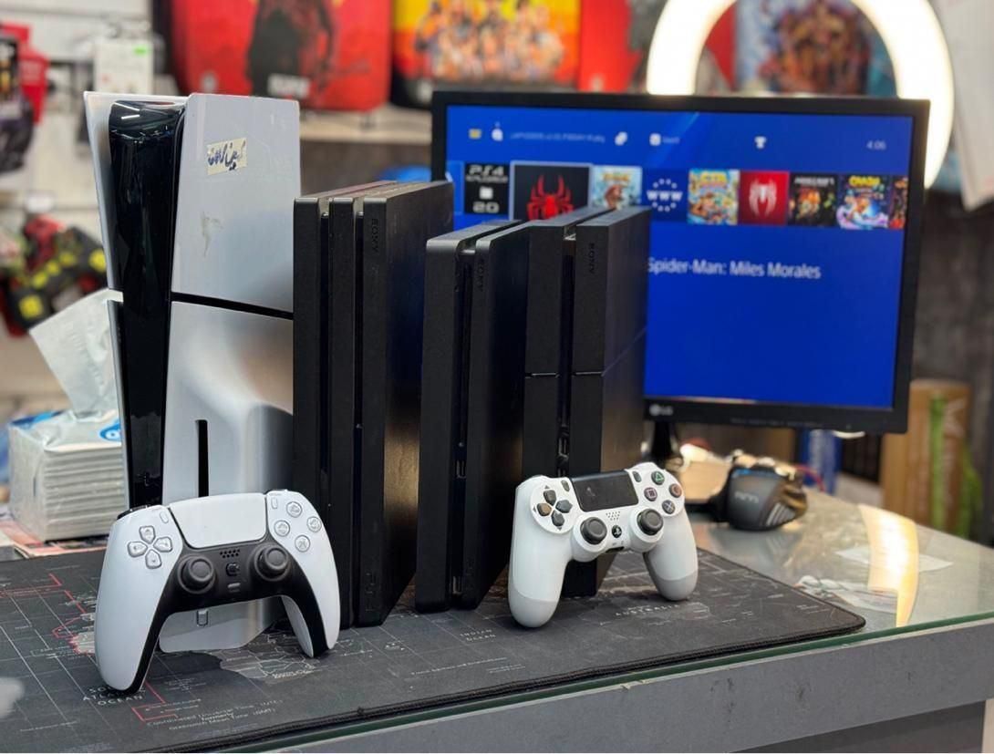 انواع دستگاه بازی PS4/PS5 با ضمانت|کنسول، بازی ویدئویی و آنلاین|گرگان, |دیوار