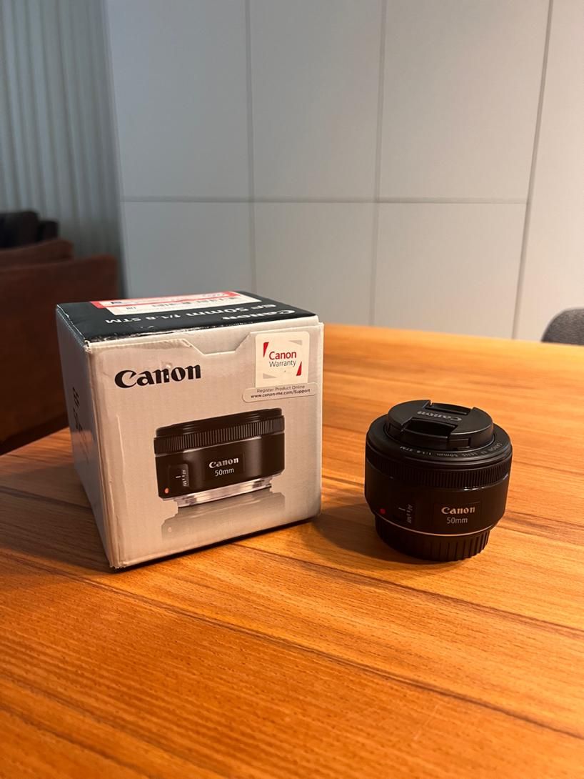 لنز کانن 50mm stm f1.8|دوربین عکاسی و فیلم‌برداری|تهران, چیذر|دیوار