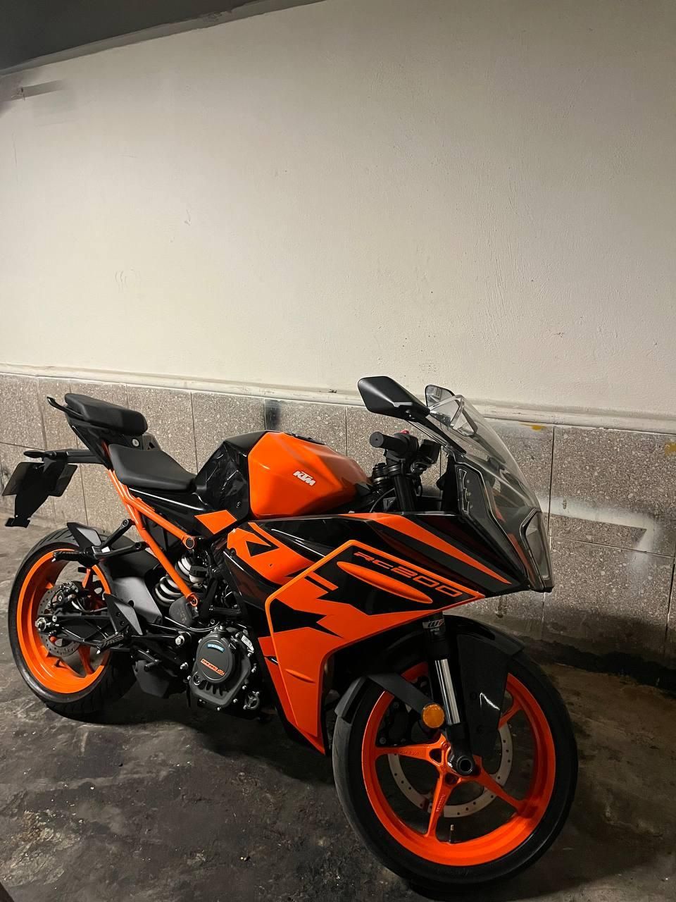 ktm rc 200|موتورسیکلت|تهران, فاطمی|دیوار