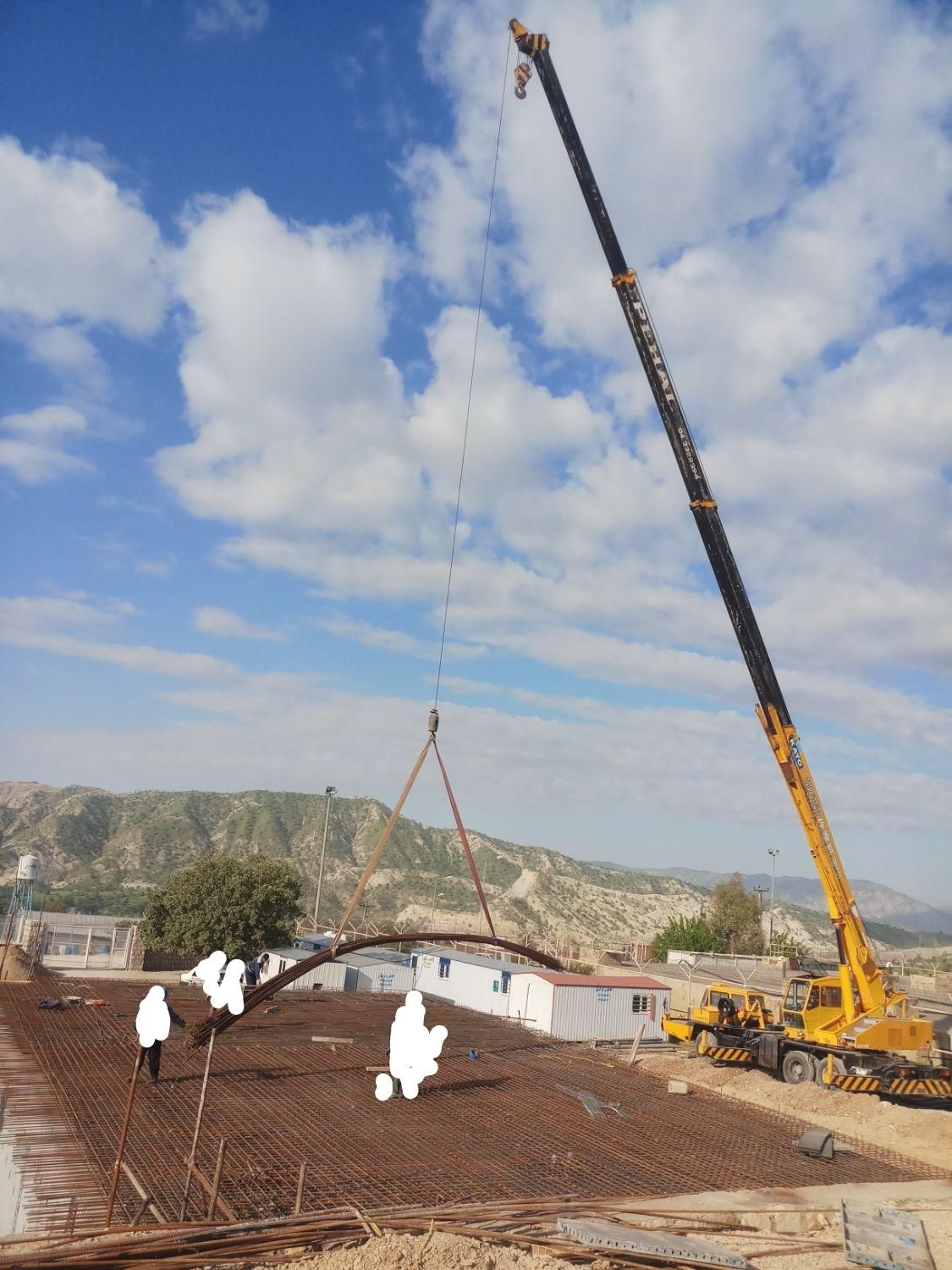 جرثقیل کرایه ای ۹۱۱.ده تن .۲۵تن|خدمات حمل و نقل|ایلام, |دیوار