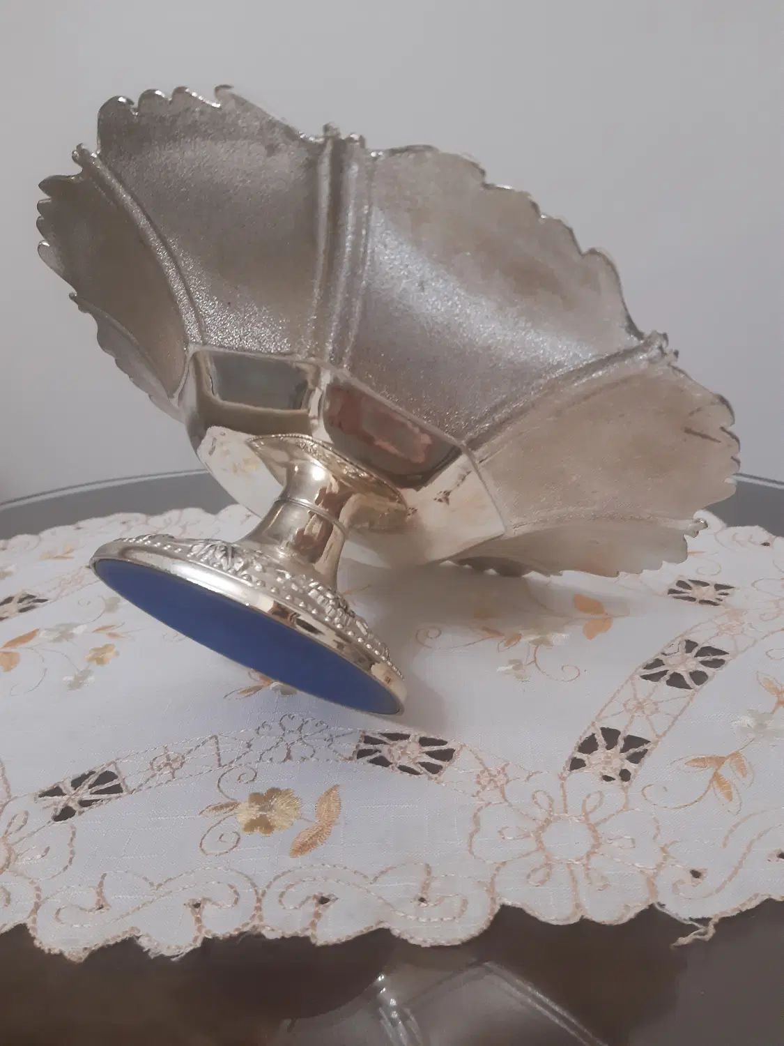 میوه خوری و شکلات خوری سیلور طرح انگور|ظروف سرو و پذیرایی|تهران, شهرآرا|دیوار