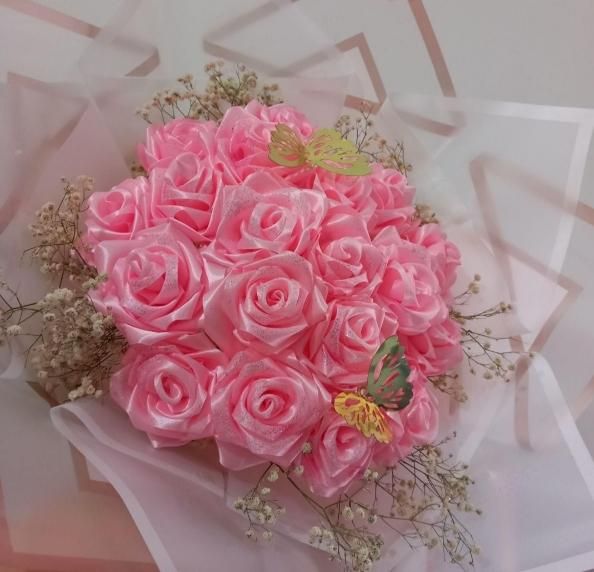 دسته گل ربانی|گل مصنوعی|کرمان, |دیوار