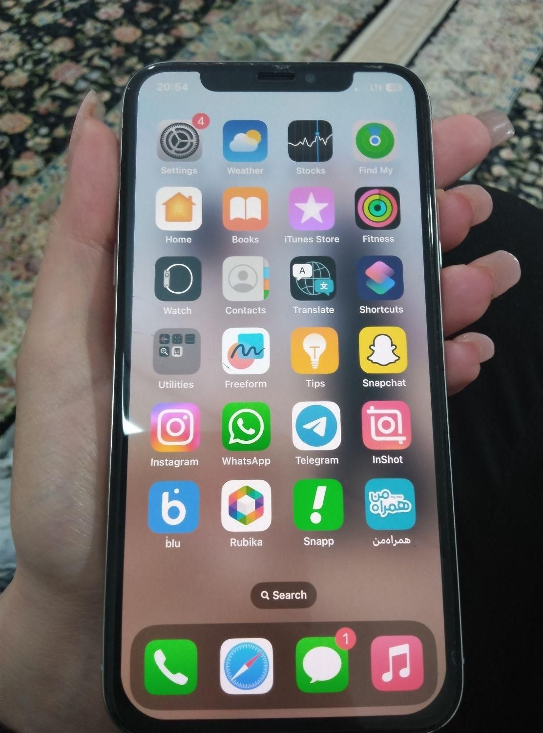 اپل iPhone X ۲۵۶ گیگابایت|موبایل|تهران, نازی‌آباد|دیوار