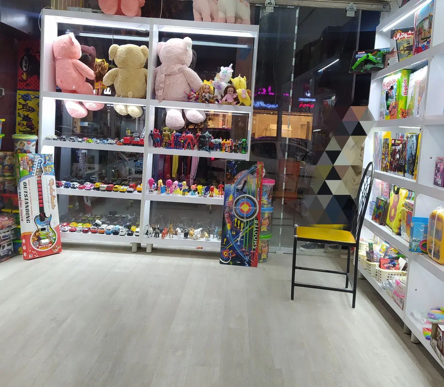 قفسه MDF شیک با نورپردازی lED +ترانس برق -سالم نو|فروشگاه و مغازه|کرمانشاه, |دیوار