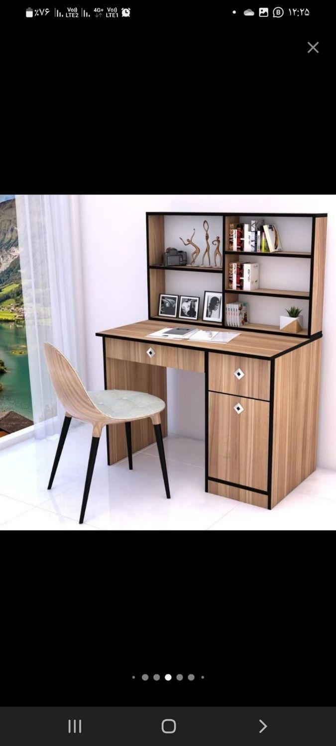 جشنواره تولید انواع میز تحریر ساده و کتابخانه دار|میز تحریر و کامپیوتر|قزوین, |دیوار