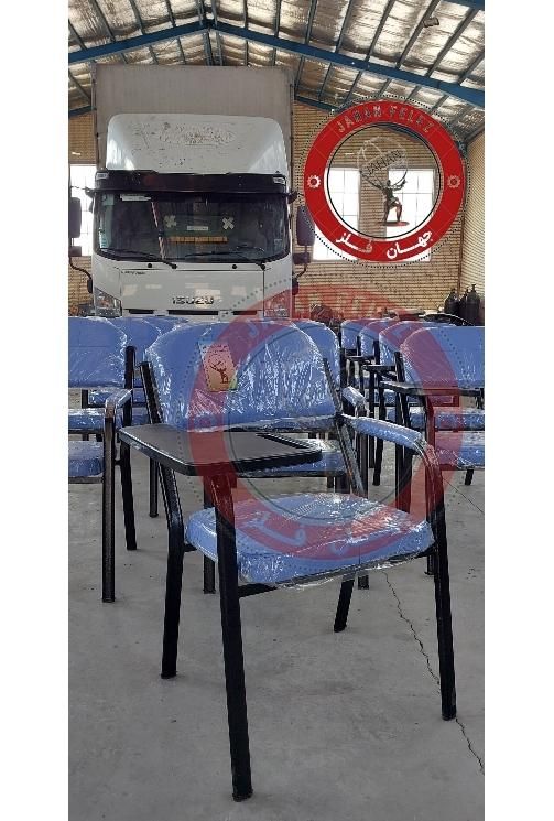 صندلی دانشجویی دانش آموزی محصلی دسته دار مدارس آبی|صندلی و نیمکت|بهارستان, |دیوار