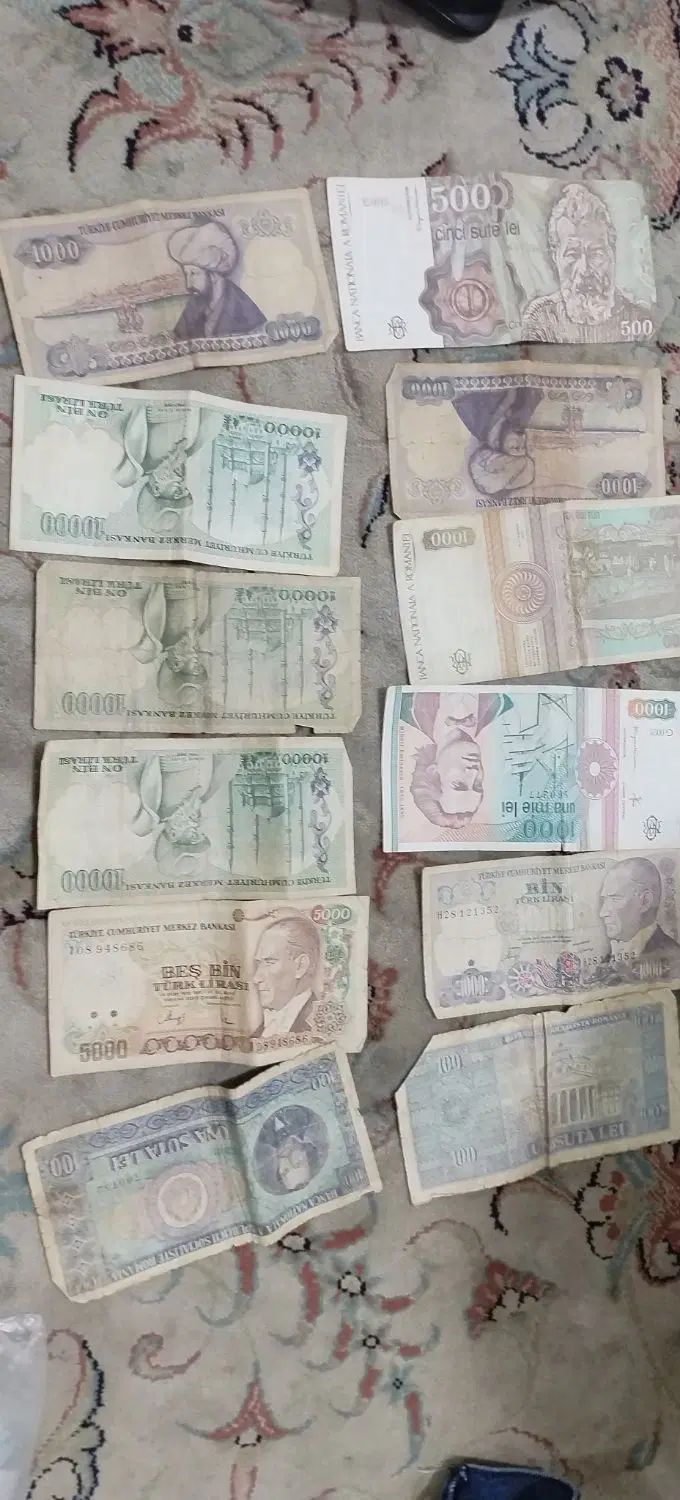 اسکناس قدیمی|کلکسیون سکه، تمبر، اسکناس|تهران, بهاران|دیوار