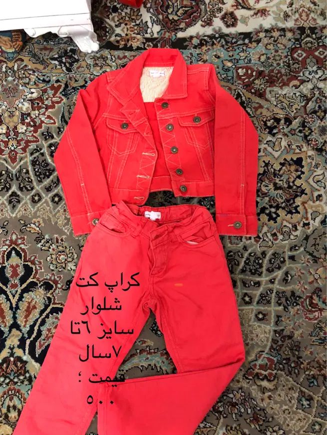 لباس دخترانه خارجی برای ۵تا ۷سال ومانتو مزون دوزی|لباس|مشهد, مصلی (کارمندان اول)|دیوار