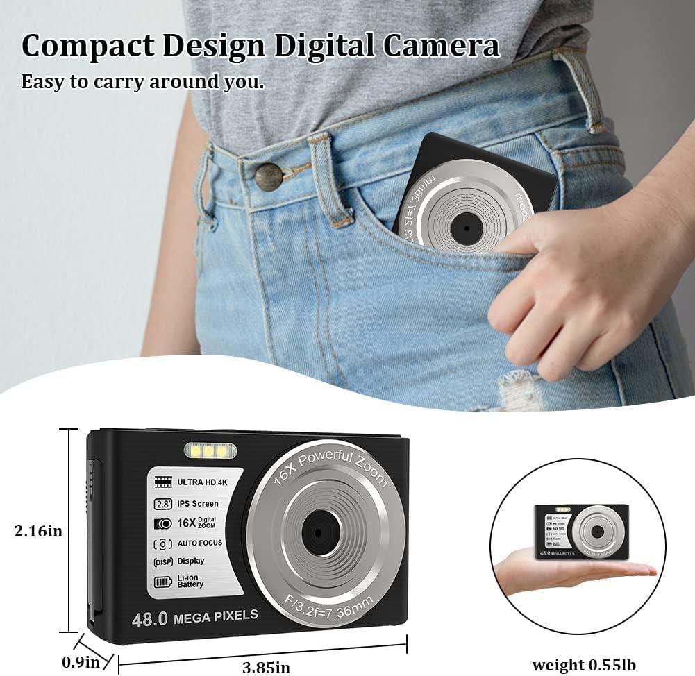 دوربین دیجیتال4k زوم دیجیتال 16X مگاپیکسل48|دوربین عکاسی و فیلم‌برداری|سقز, |دیوار