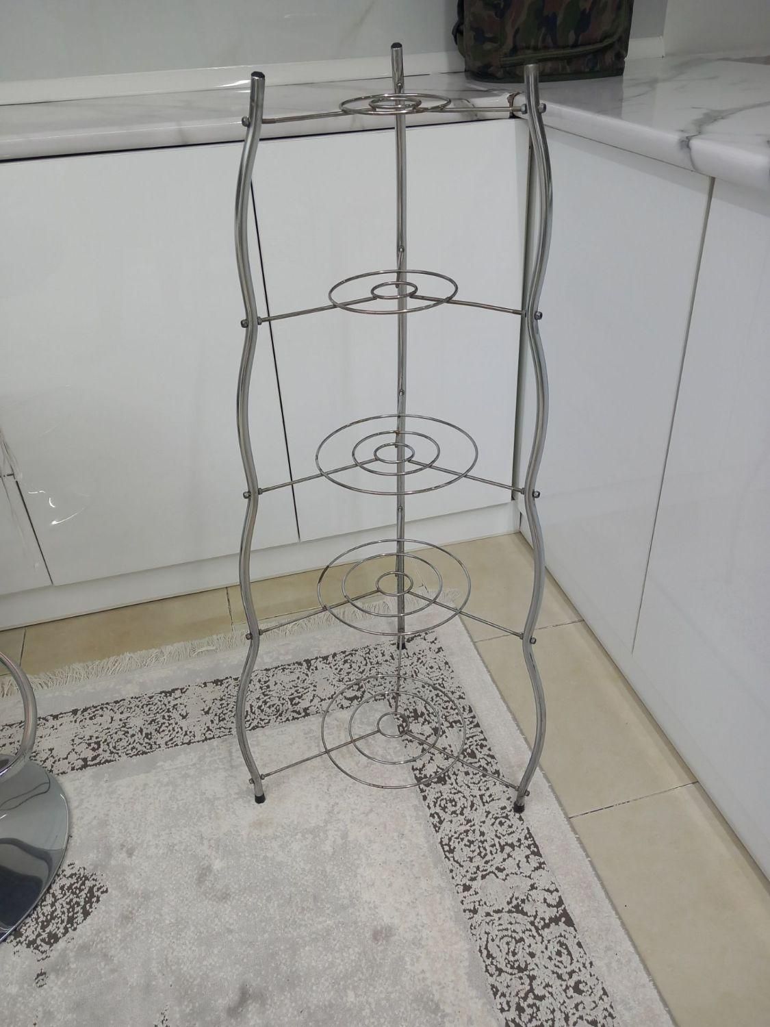 پایه نگهدارنده قابلمه تمیز|آب‌چکان و نظم‌دهنده ظروف|اصفهان, منتظرالمهدی|دیوار