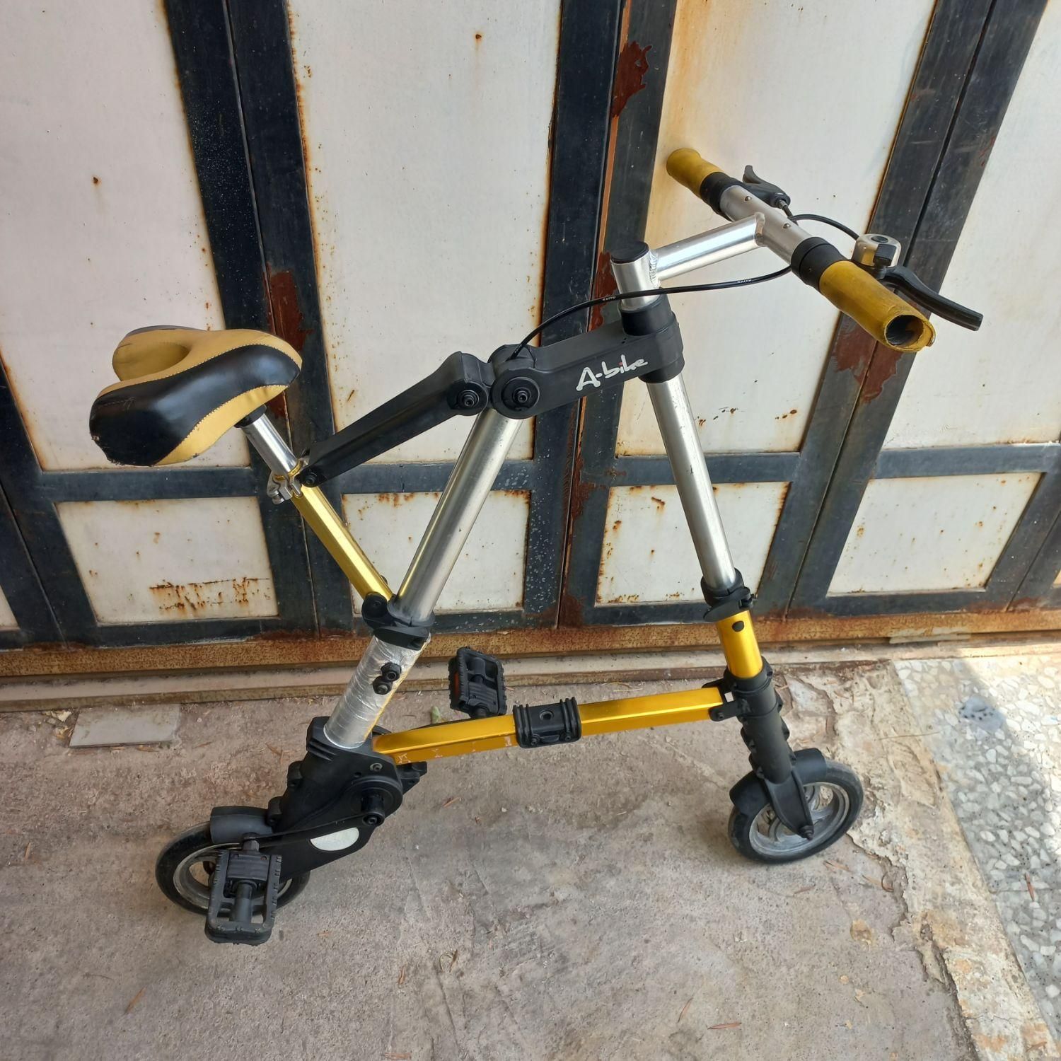 دوچرخه تاشو مسافرتی آلومینیومی Abike تایوان|دوچرخه، اسکیت، اسکوتر|شیراز, شهرک گلها|دیوار