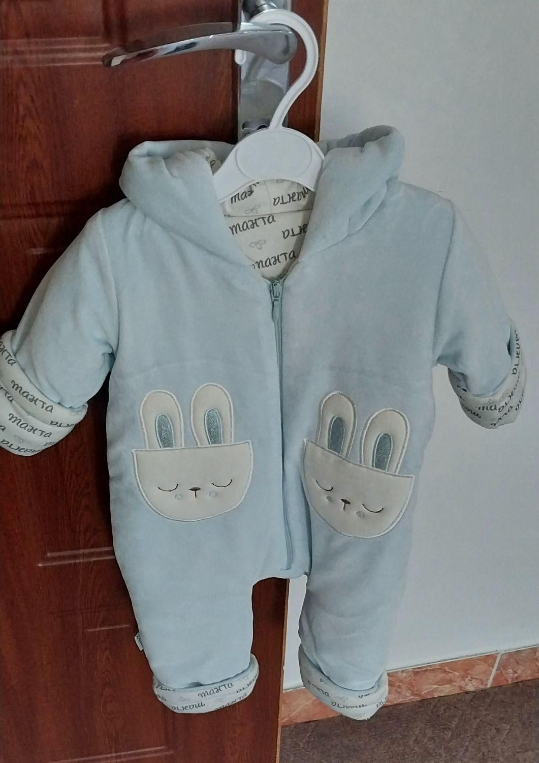 کاپشن سرهمی نوزادی ۳ماه تا۶ و۷ماه|کفش و لباس بچه|گرمی, |دیوار