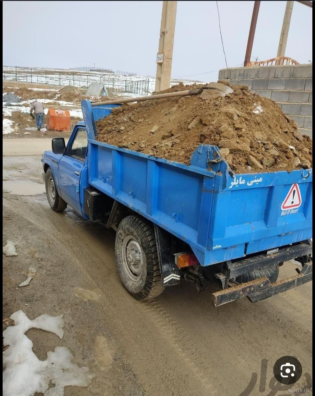 حمل انواع بار کمپرسی،مصالح،نخاله،کود حیوانی|خدمات حمل و نقل|چناران, |دیوار