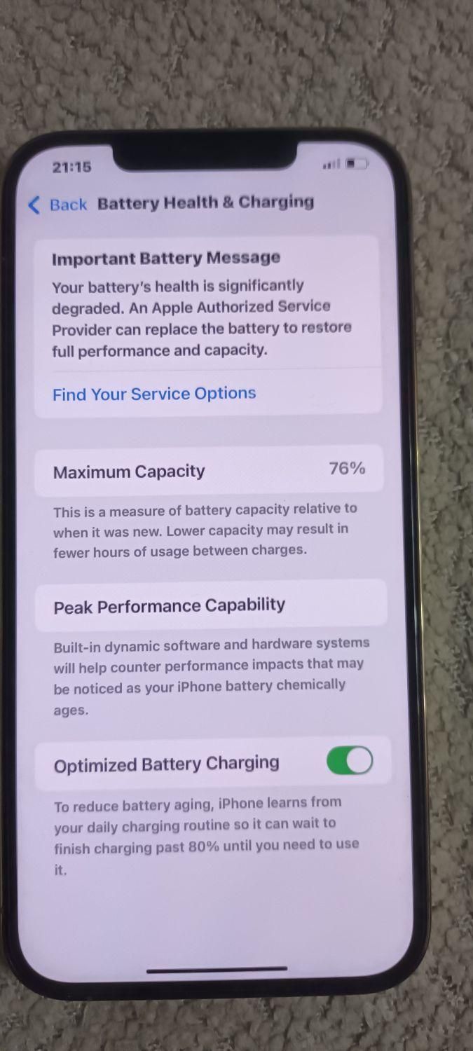 اپل iPhone 12 Pro Max با حافظهٔ ۲۵۶ گیگابایت|موبایل|کرج, مهرشهر - فاز ۵|دیوار