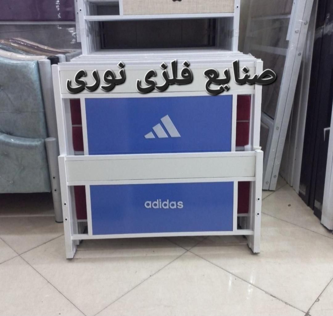 تختخواب یکنفره فلزی مدل اپل (صنایع فلزی نوری)|تخت و سرویس خواب|مشهد, خواجه ربیع|دیوار