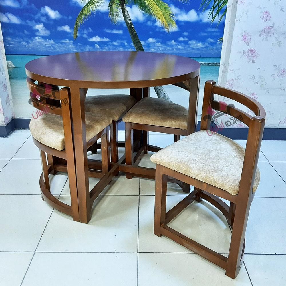 میز غذاخوری کم جا|میز و صندلی غذاخوری|قشم, |دیوار