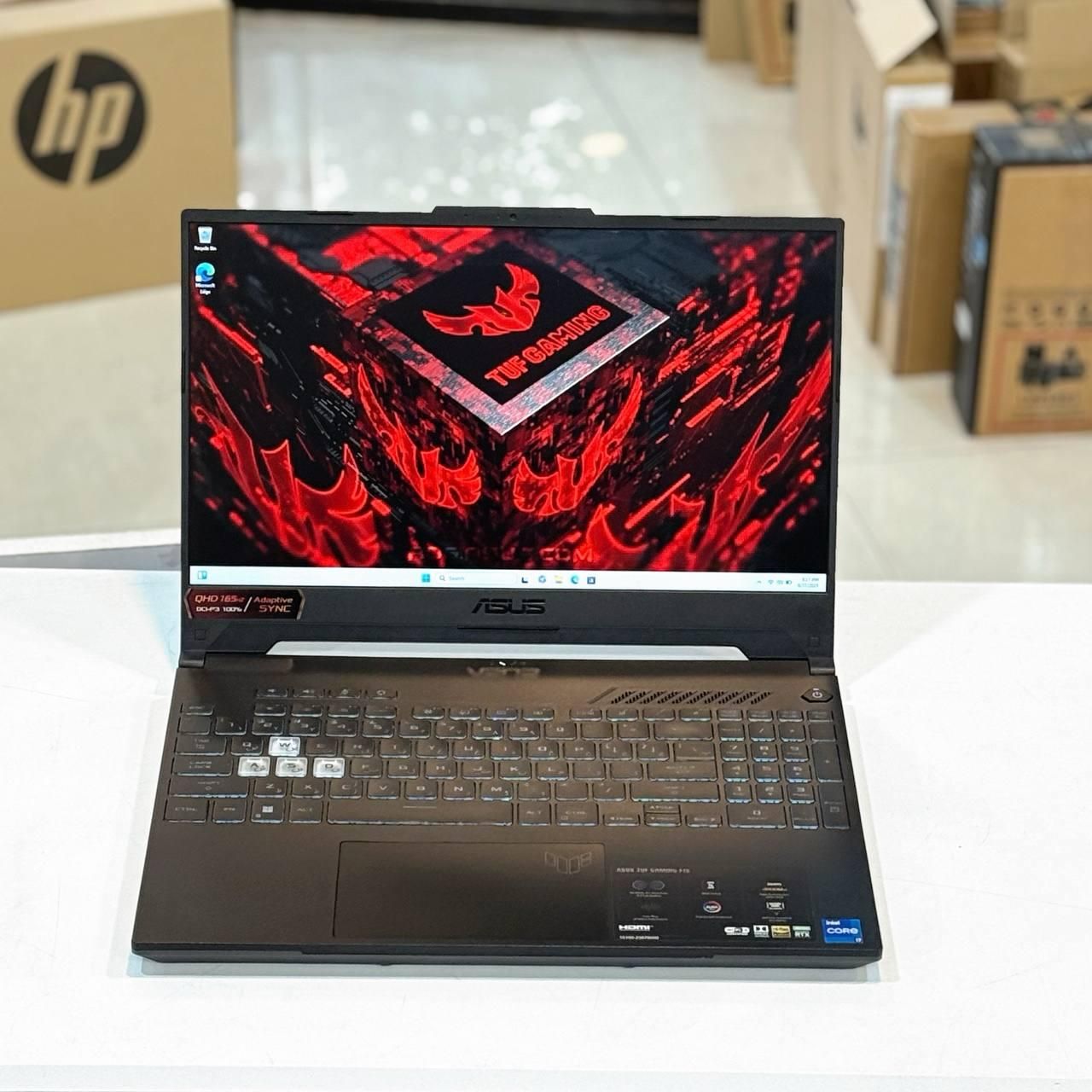 لپتاپ ایسوس ASUS TUF FX507ZR رم 32 اس دی سامسونگ|رایانه همراه|شیراز, ملاصدرا|دیوار