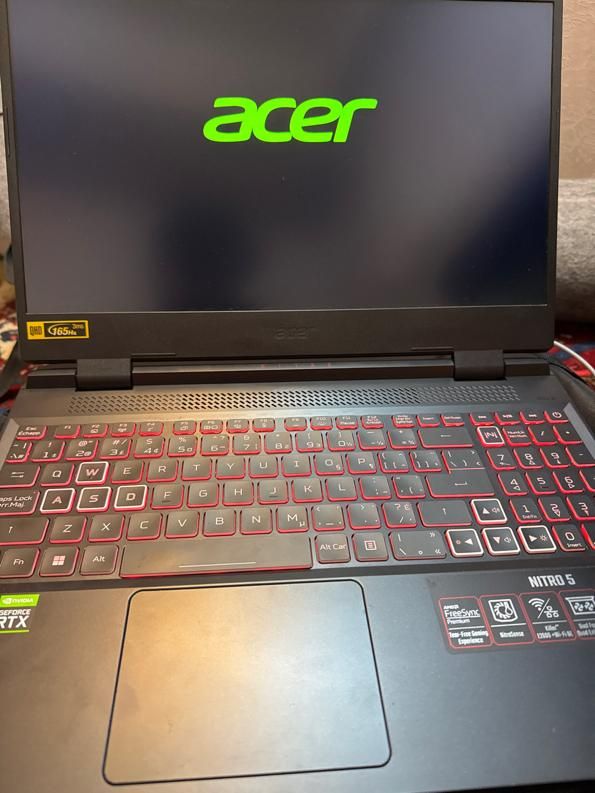 acer AN515-46 3070ti QHD(3ms) 1ssd 16ddr5|رایانه همراه|اصفهان, عسگریه|دیوار