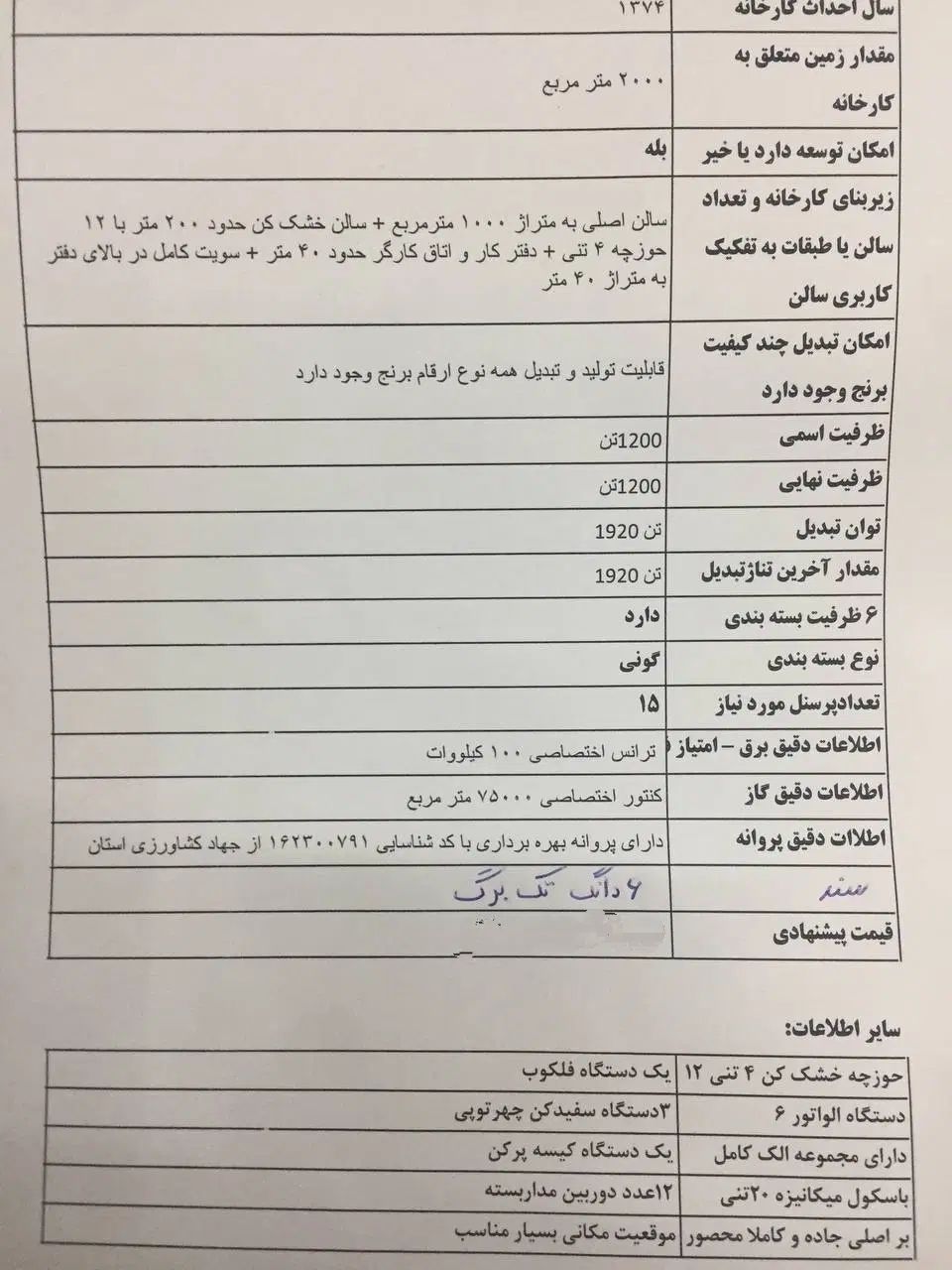 فروش ۲۰۰۰ متری در حومه رشت|فروش دفتر صنعتی، کشاورزی، تجاری|رشت, حومه رشت|دیوار
