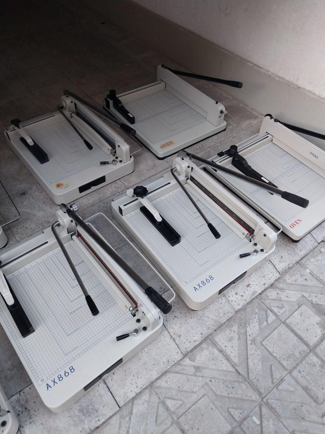 خرید برش دستی کاغذ دستگاه کاتر گیوتین کتاب پانچ|پرینتر، اسکنر، کپی، فکس|تهران, آبشار|دیوار