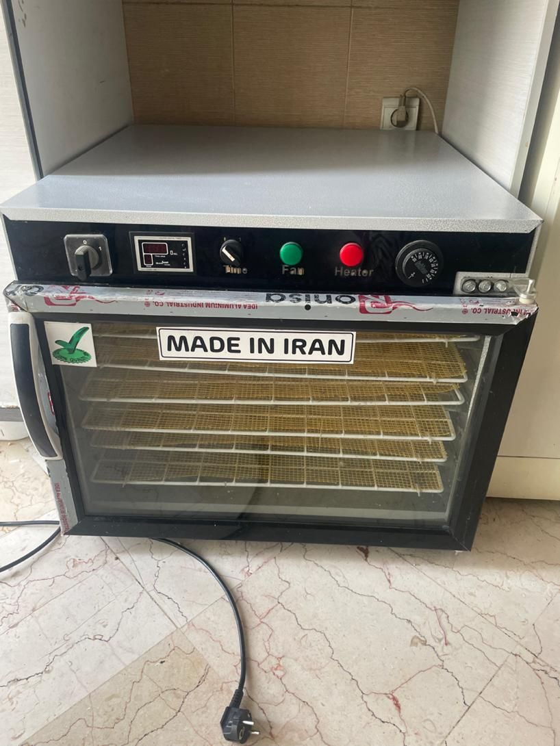 میوه خشک کن خانگی ۷ کیلویی ۷ سینی|اجاق گاز و لوازم برقی پخت‌وپز|تهران, سازمان آب|دیوار