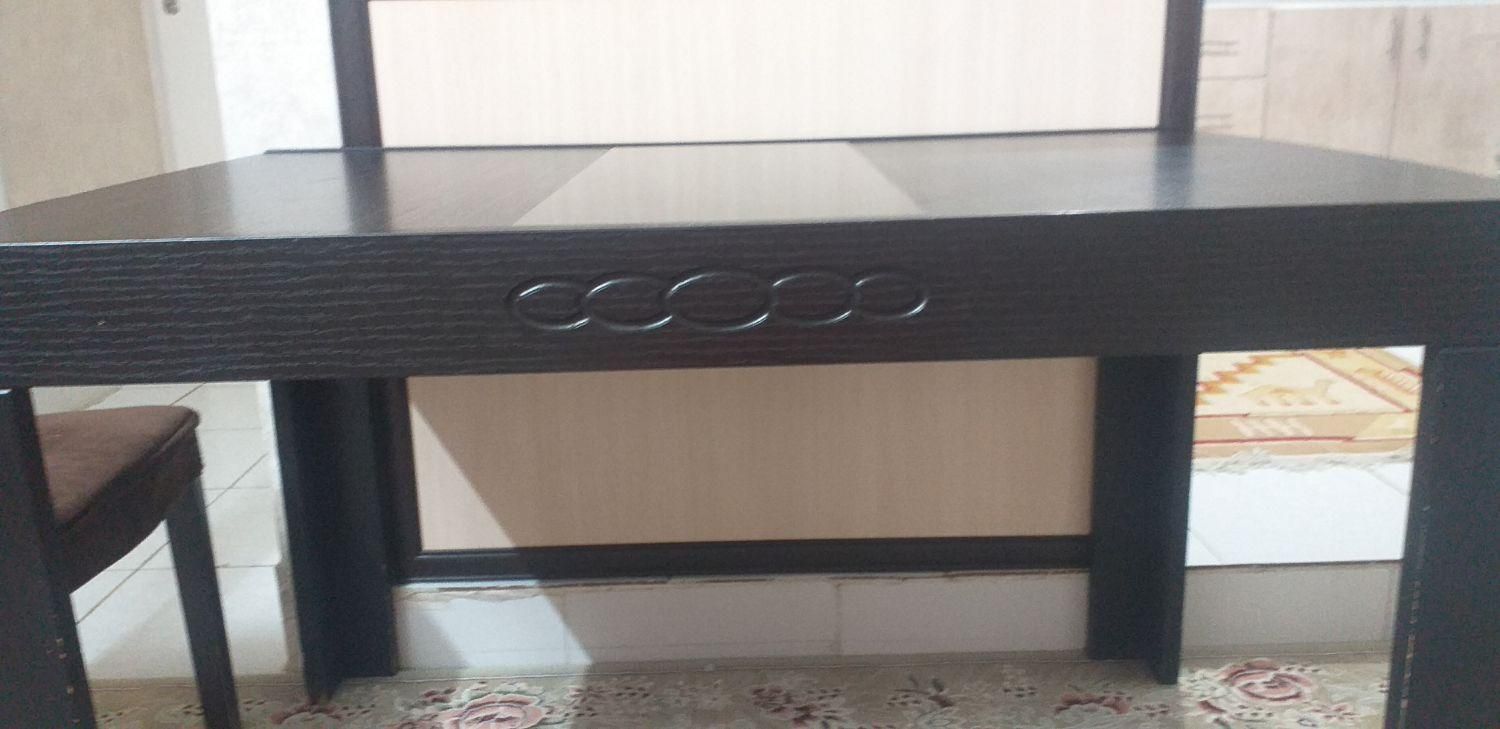 میز ناهارخوری ۴ نفره|میز و صندلی غذاخوری|خمین, |دیوار