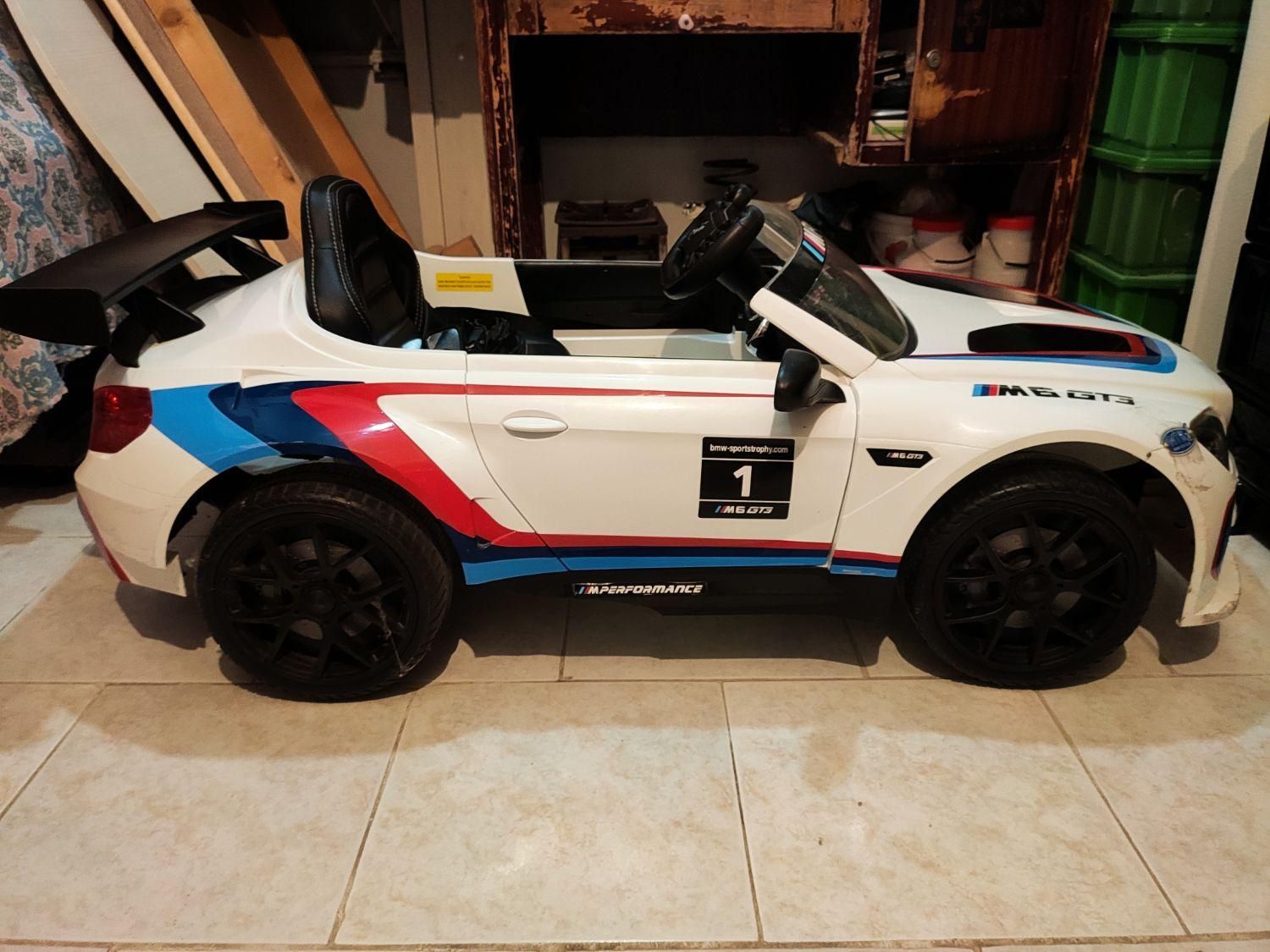 ماشین کودکانه برقی BMW M Power|اسباب‌‌بازی|اردبیل, |دیوار